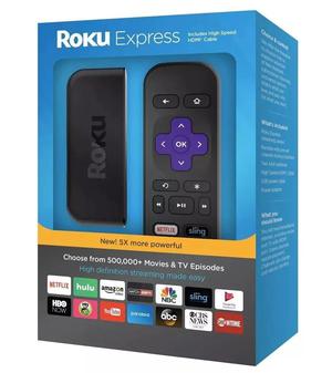 Roku Express R Smart TV Netflix HDMI Media Player