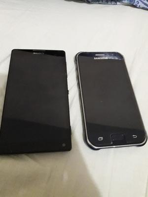 Samsung J1 Y Sony Xperia