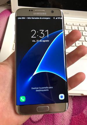 Vendo Samsung S7 Edge Plateado Liberado