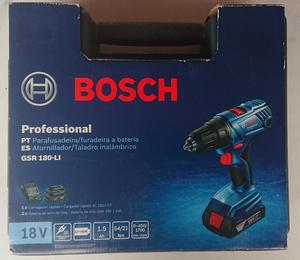 Atornillador a batería Bosch GSR 180LI Professional