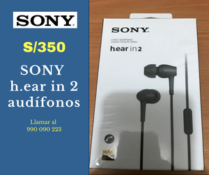 Audífonos Sony H.ear In 2