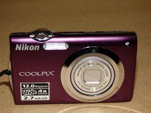 Camara Nikon S Coolpix 12Mp