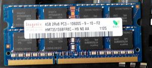 MEMORIA 4GB  DE LAPTOP