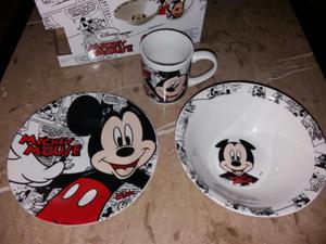 Set de Desayuno Mickey Mouse Las princesas Disney