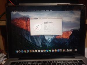 Vendo Macbook 13 con Cargador Y Case