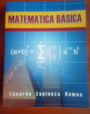 Matemática Básica E. Espinoza
