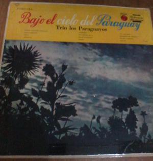 TRÍO LOS PARAGUAYOS BAJO EL CIELO DEL PARAGUAY LP DISCO