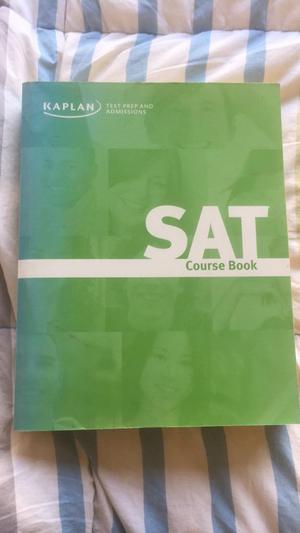 Vendo Libro para Sat Course Book