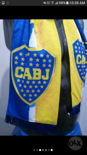 Bufanda Boca Juniors Coleccion