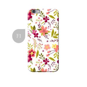 Carcasas florales Iphone 6 7 8 Samsung J5 prime Huawei Lg K4