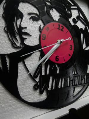 Reloj de Disco Vinilo Amy Winehouse