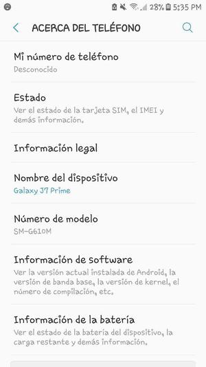Se Vende J7 Prime