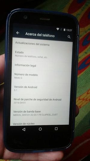 Moto G1 4g Lte Detalle