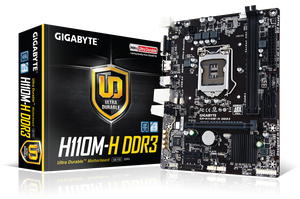 Placa Madre Gigabyte H110MH DDR3 intel 6ta / 7ma Generación