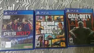 Vendo los 3 juegos a 100 soles y el GTAV solo a 50 Soles