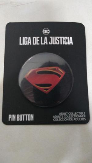 Boton Pin Liga de La Justicia Souvenir