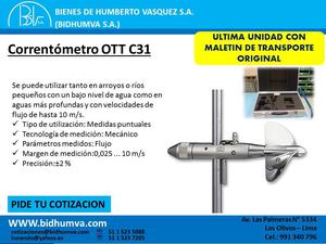 Correntómetro OTT C31