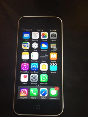 iPhone 5C Blanco Y Buen Estado