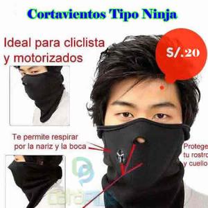 CORTAVIENTOS TIPO NINJA