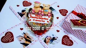 EXPLOSITORTAS PERSONALIZADAS PARA ANIVERSARIOS