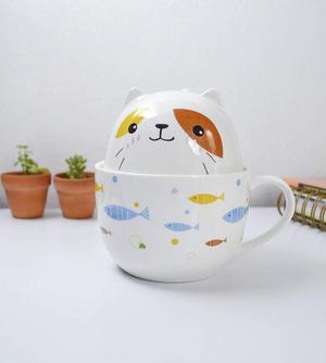 Esta linda taza de gatitos vale por dos!