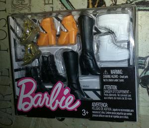 Zapatos para Barbie, Set de 5 Pares