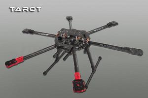 Chasis De Drone Hexacoptero De Fibra De Carbono