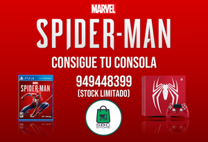 SPIDERMAN EDITION PS4 Pro 1TB CONSOLA