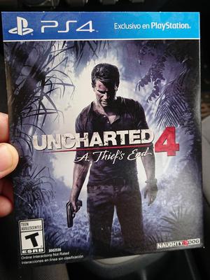 Uncharted 4: a Thief's End Ps4