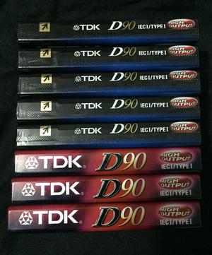 Cassettes Sellados Tdk