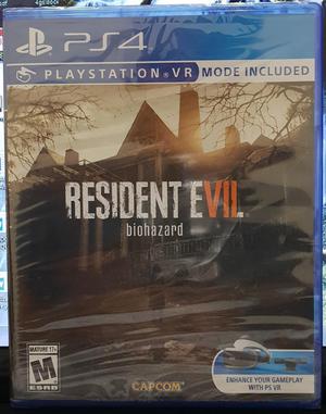 Juegos Ps4 Resident Evil 7 Fall Out 4