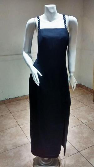 Remate de Vestido de Fiesta color negro, Talla XL