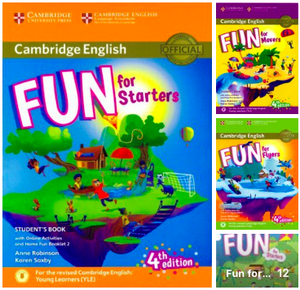 Cambridge English FUN for Starters, Mover and Fliers libros