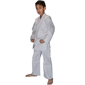 Karate Uniforme Chaqueta Pantaln Y Cinturn Blanco