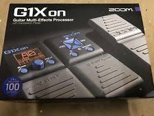 Multiefecto Zoom G1xon para Guitarra