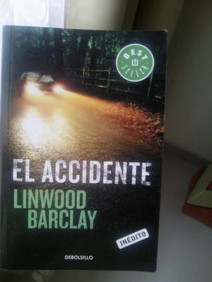 libro el accidente Linwood Barclay semi nuevo original