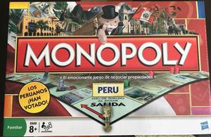 vendo monopoly edicion peru nuevo sellado