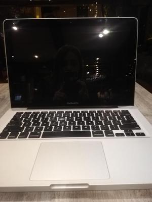 Macbook i7 plateado 13 pulgadas