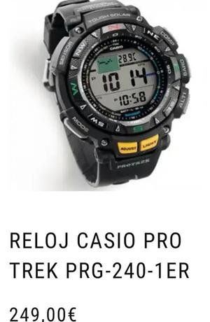 Reloj Casio Pro Trek Prg 240 Original
