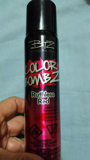 Tinte Rojo Spray Importado