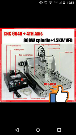 CNC z 800w 4 axis