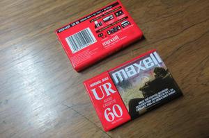 Cassette Maxell UR 60min Nuevo sellado