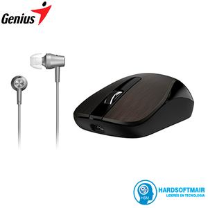 Mouse Genius Audifono Hsm360 Mh Iron Coffee Oferta