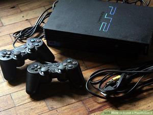 Playstation 2 Fat, Con Transformador Y Sus Cables