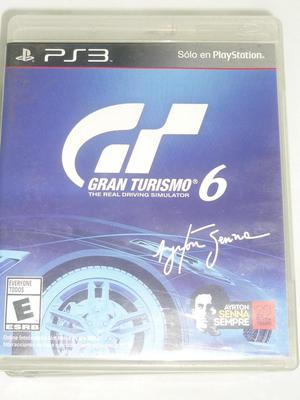 JUEGO PS3 GRAN TURISMO 6