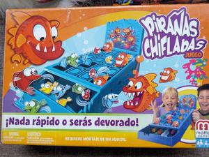 Pirañas Chifladas Y Dos Juegos Gratis