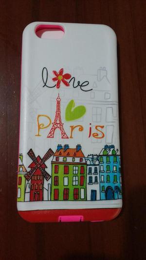 Vendo case cover Iphone 6s NUEVO love paris francia torre