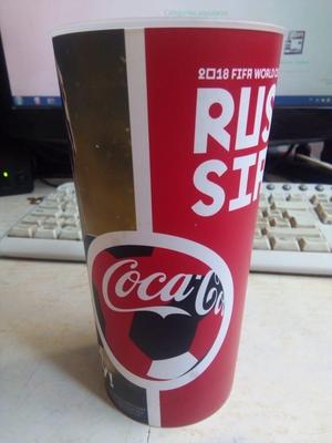 vaso coca cola francia vs peru mundial rusia 