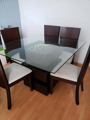 Comedor Oferta de 6 Sillas Minimalista