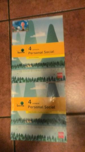 Libros Personal Social 4to Primaria